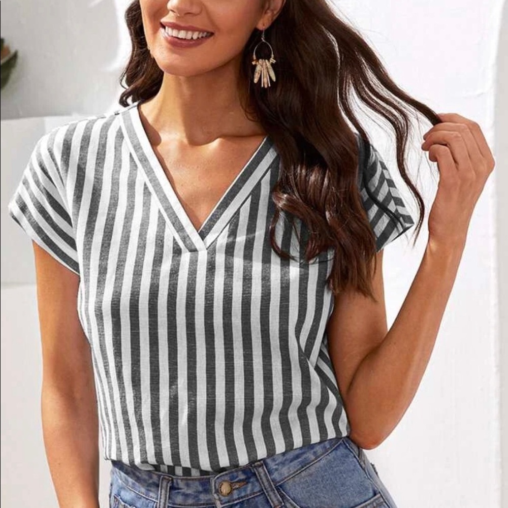 SHEIN striped top size S